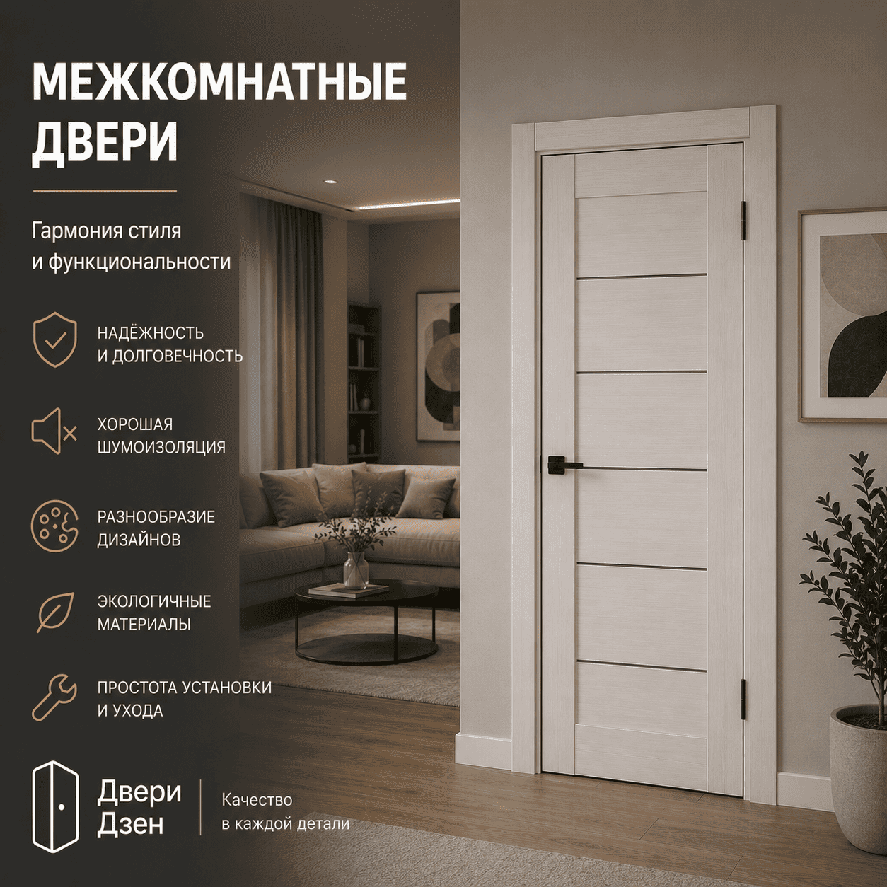 Межкомнатные двери в Туле — фото