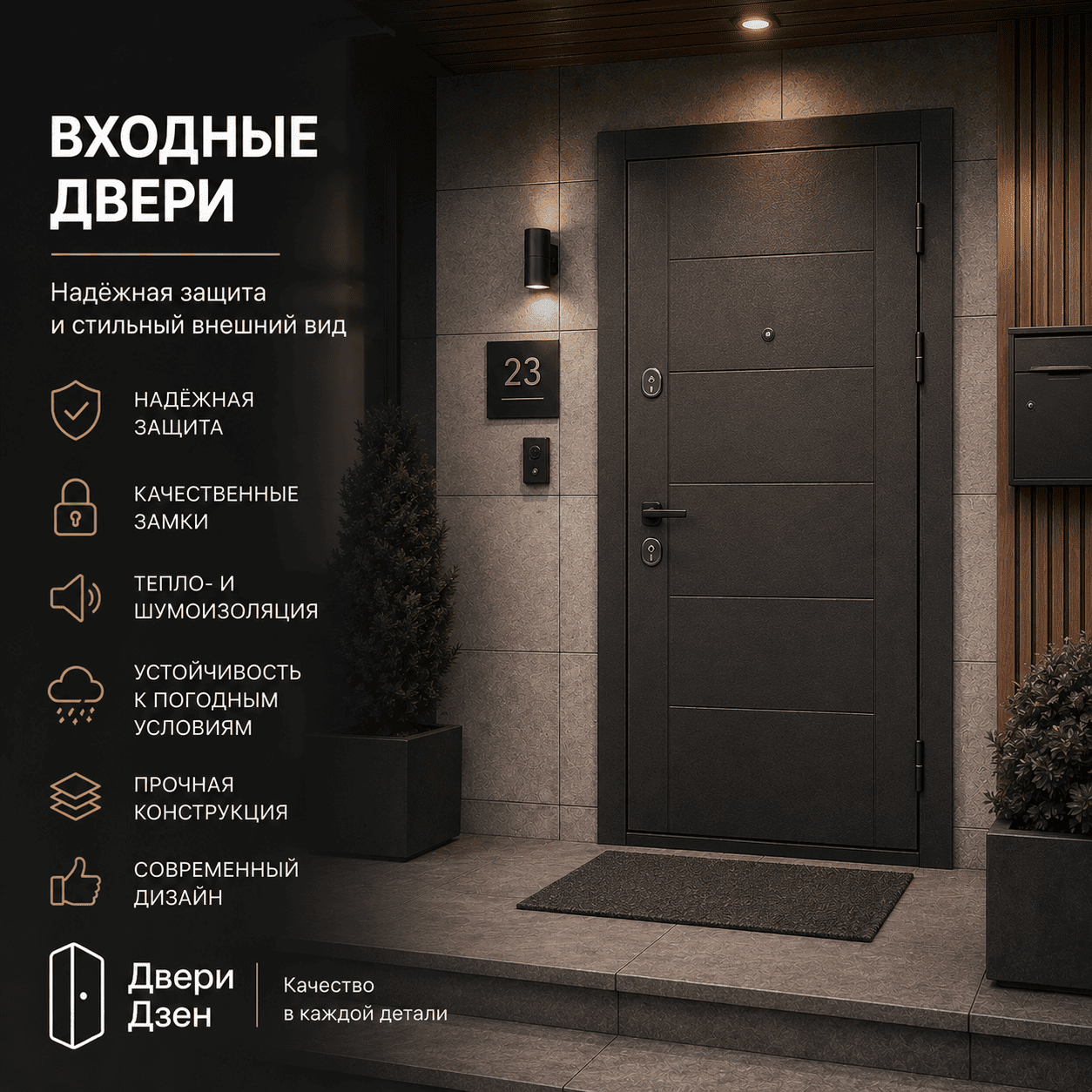 Входные двери в Туле — фото